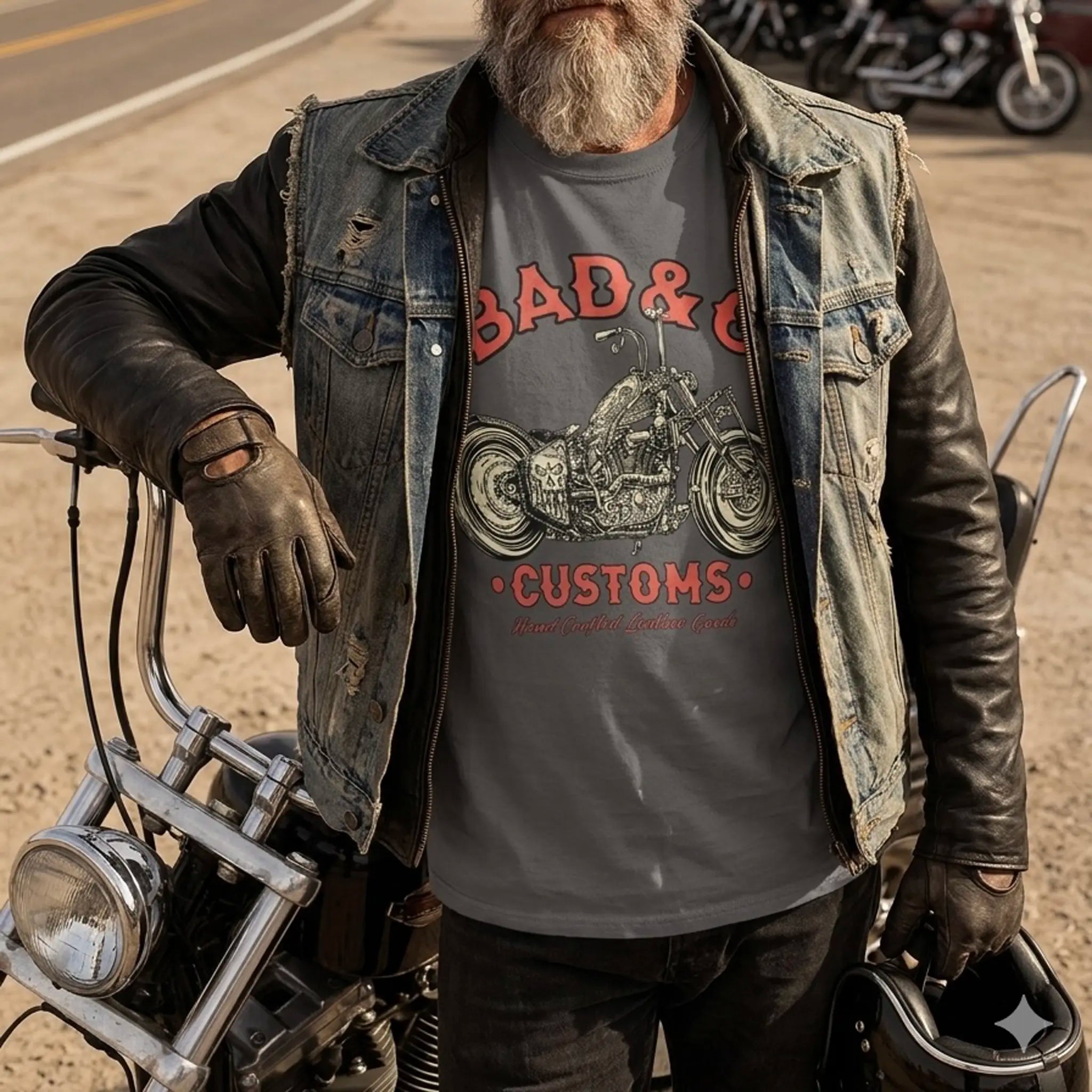 Leatherhead T-Shirt - Schwarz