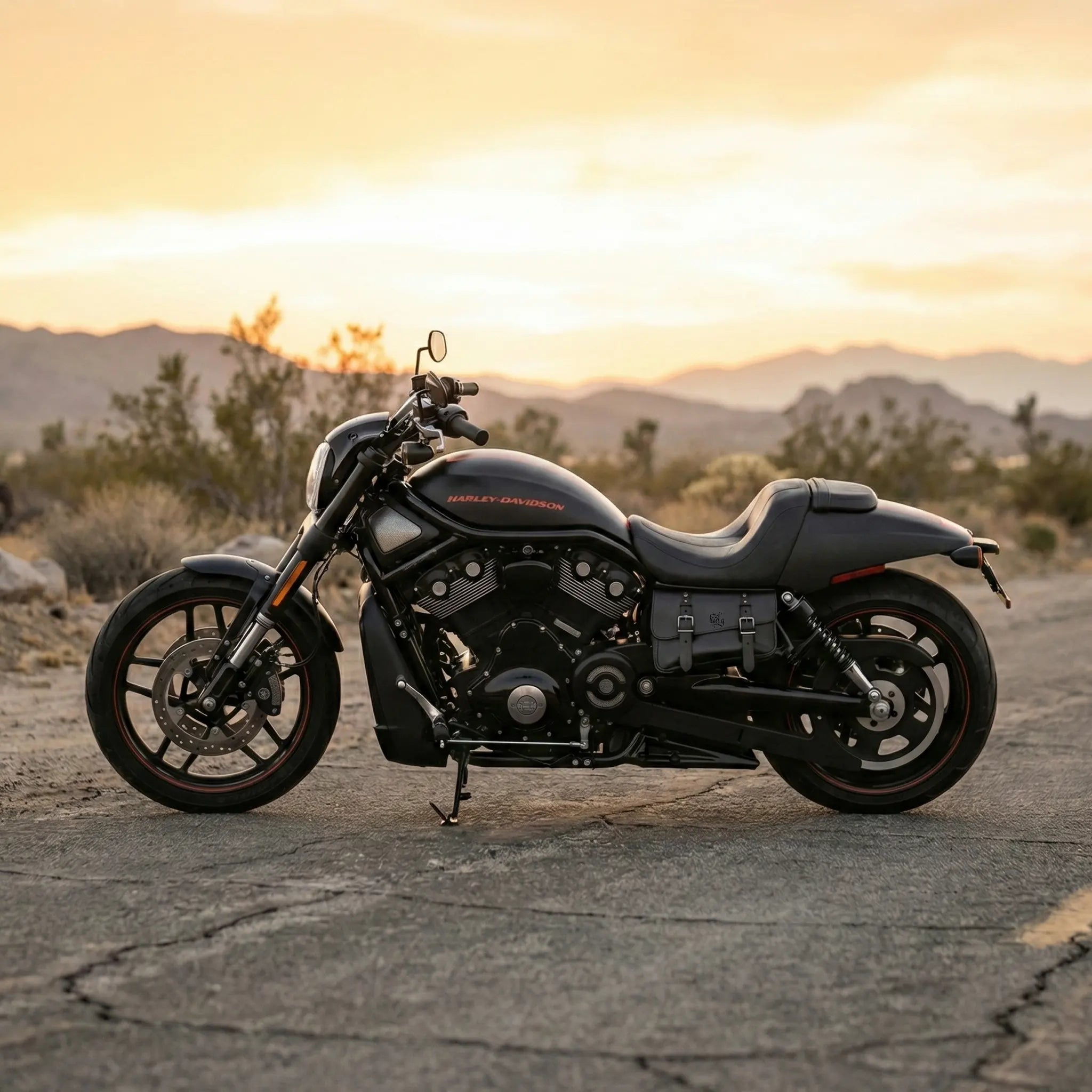 HD® V-Rod Solo-Rahmentasche für die linke Seite – VFL01