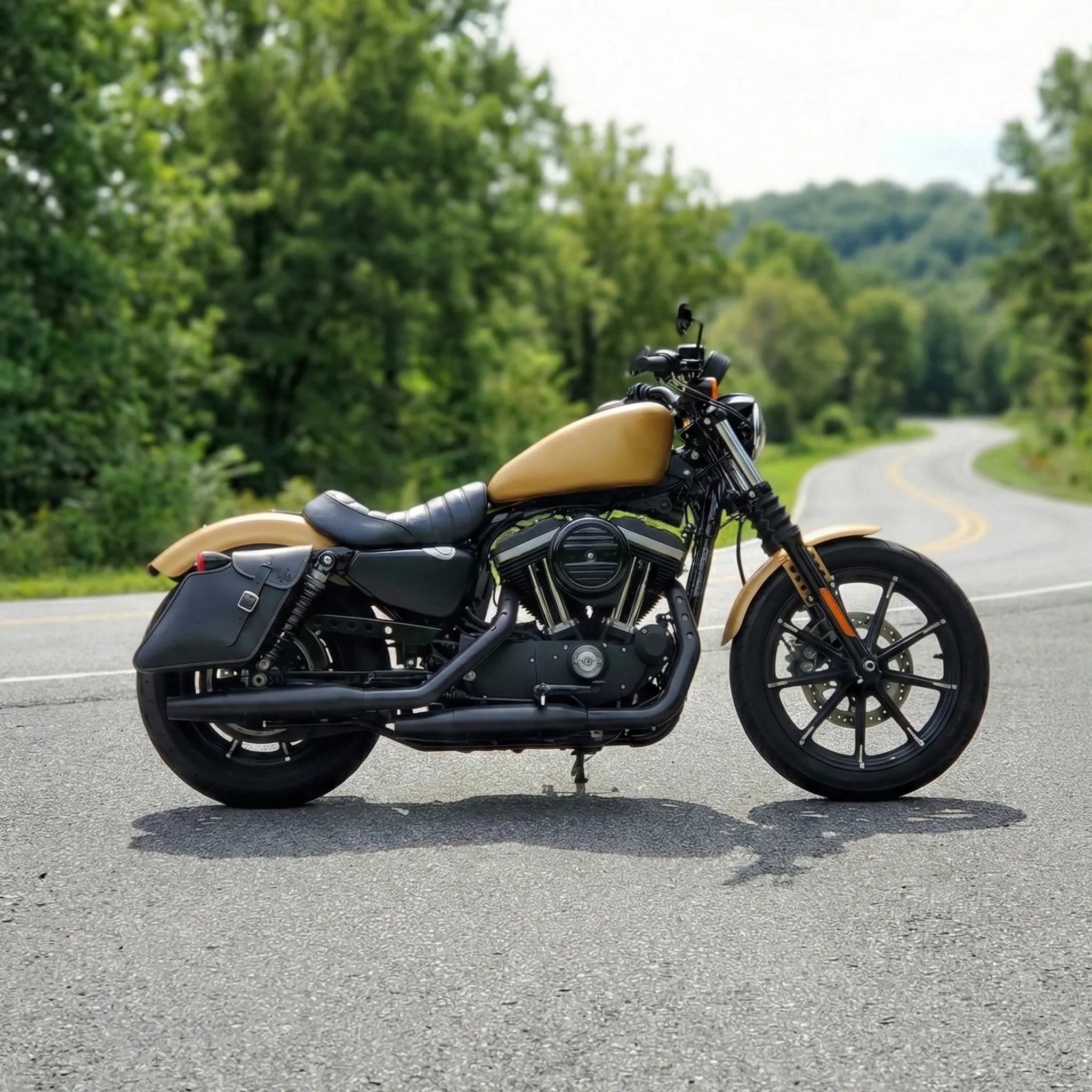 HD® スポーツスター 右側ソロバッグ - SR05