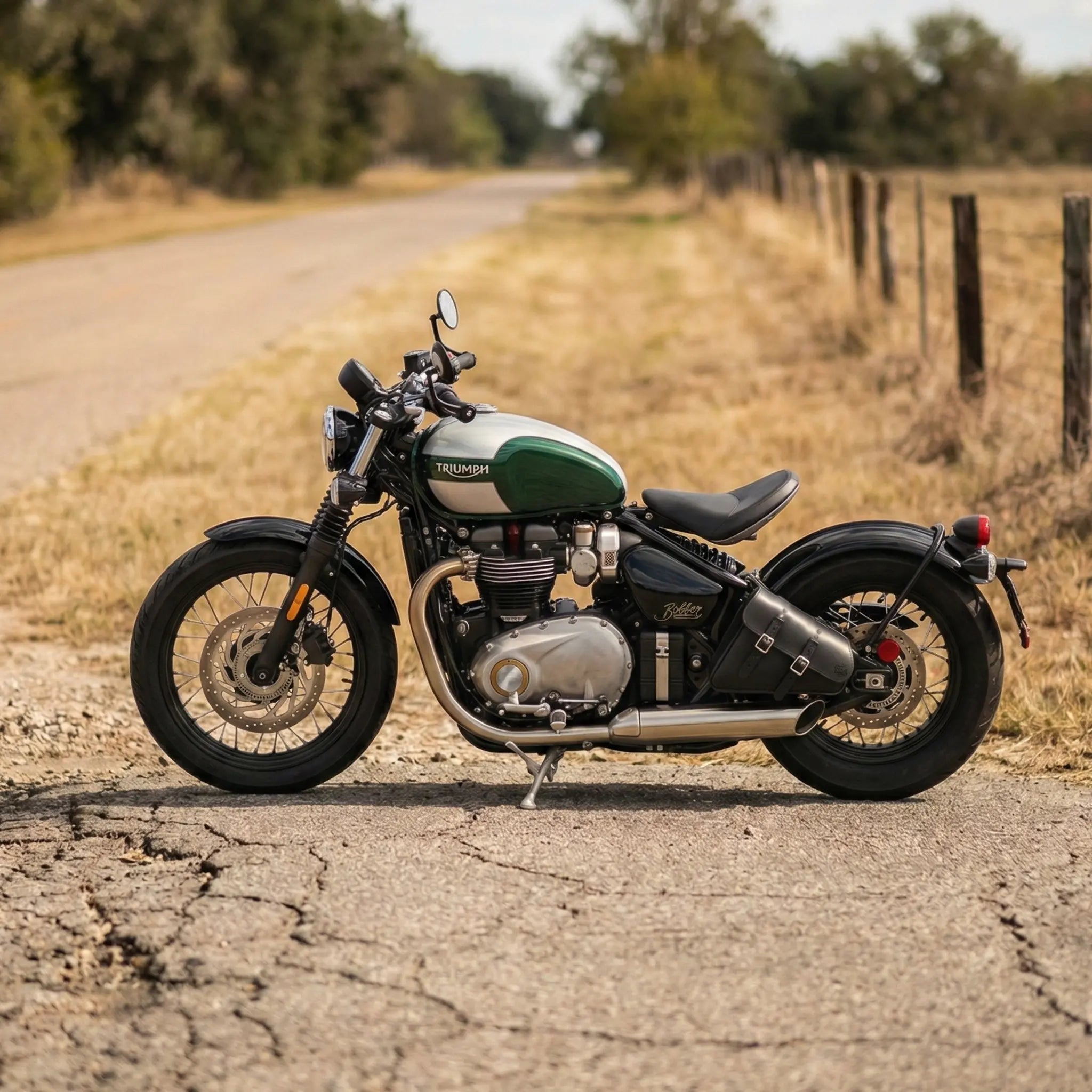 Triumph Bobber Speedmaster Solotasche links - TBL01