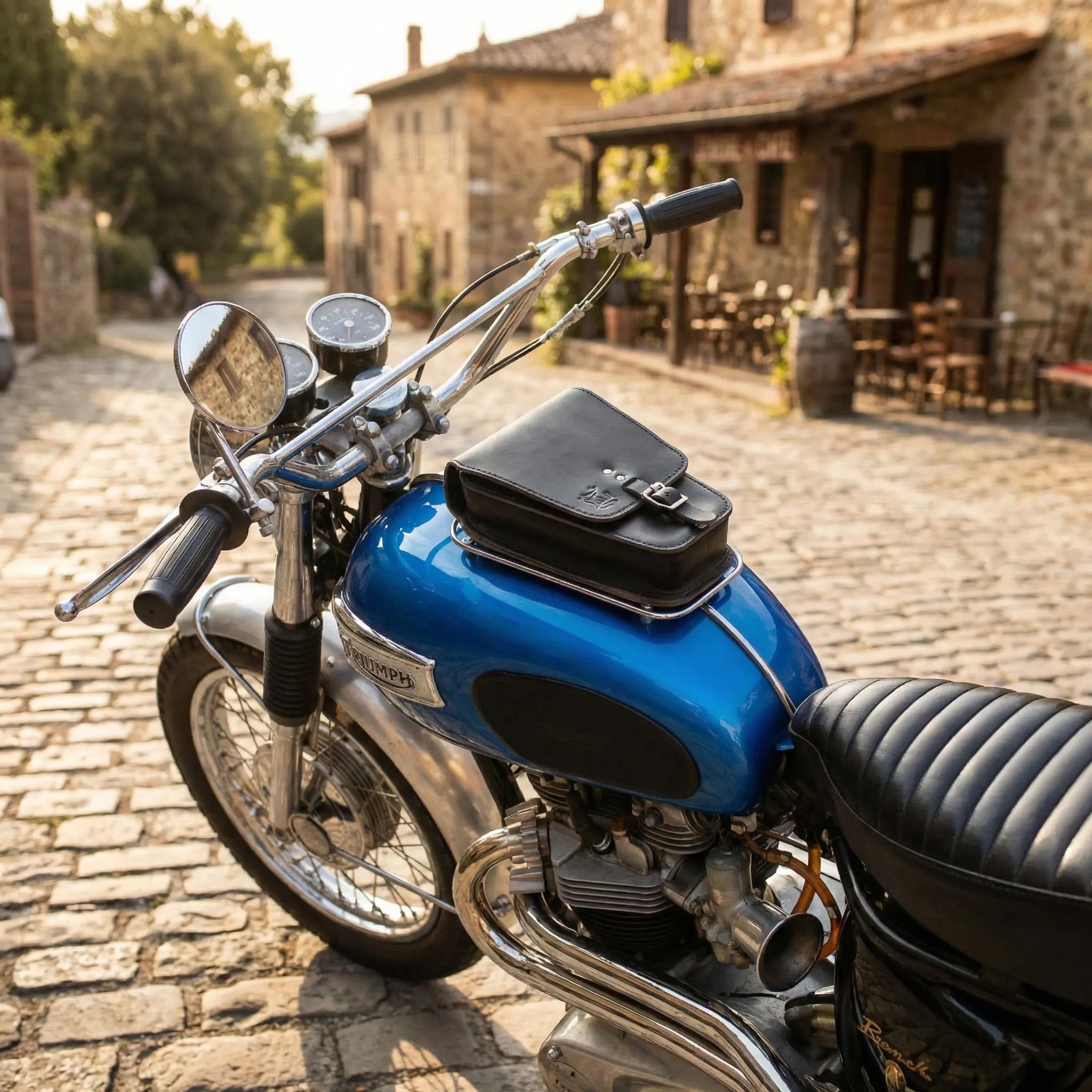 Triumph Parcel Grid Tankrucksack - TTB01