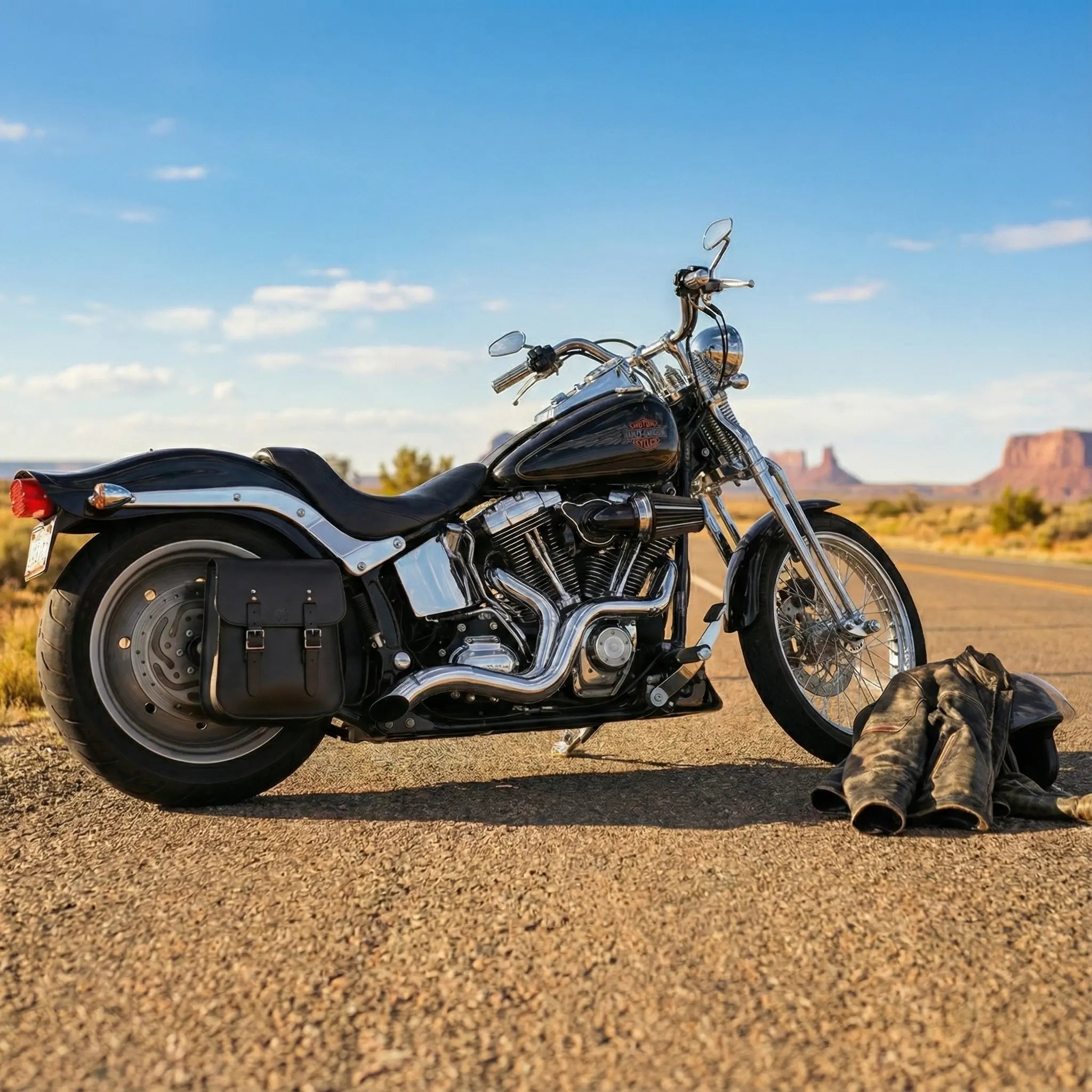 HD® Softail Solotasche für die rechte Seite – SHR04
