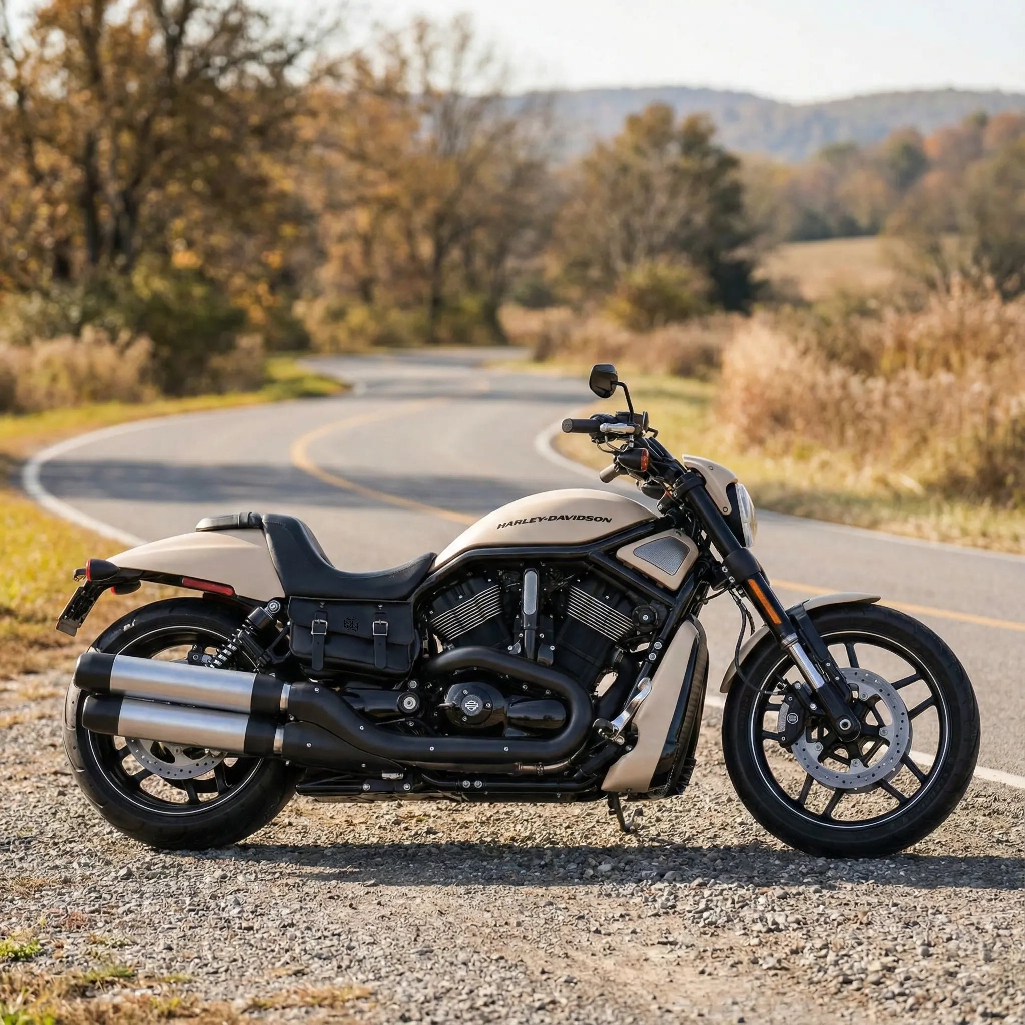 HD® V-Rod Solo-Rahmentasche für die rechte Seite – VFR01
