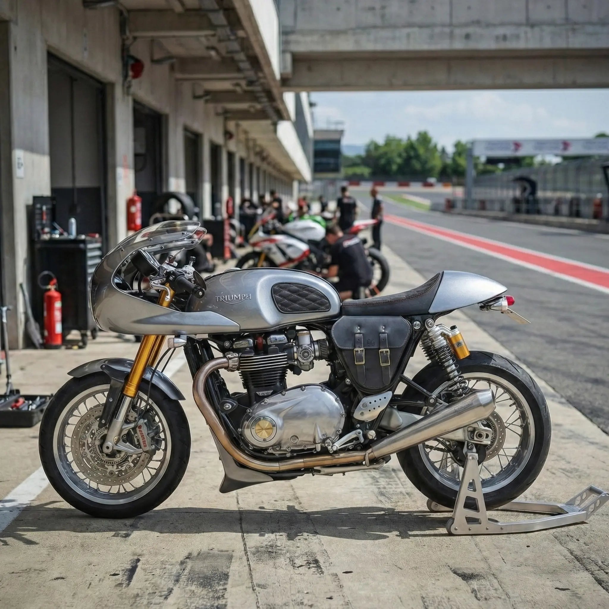 Triumph Seitendeckel-Solotasche - TSB03
