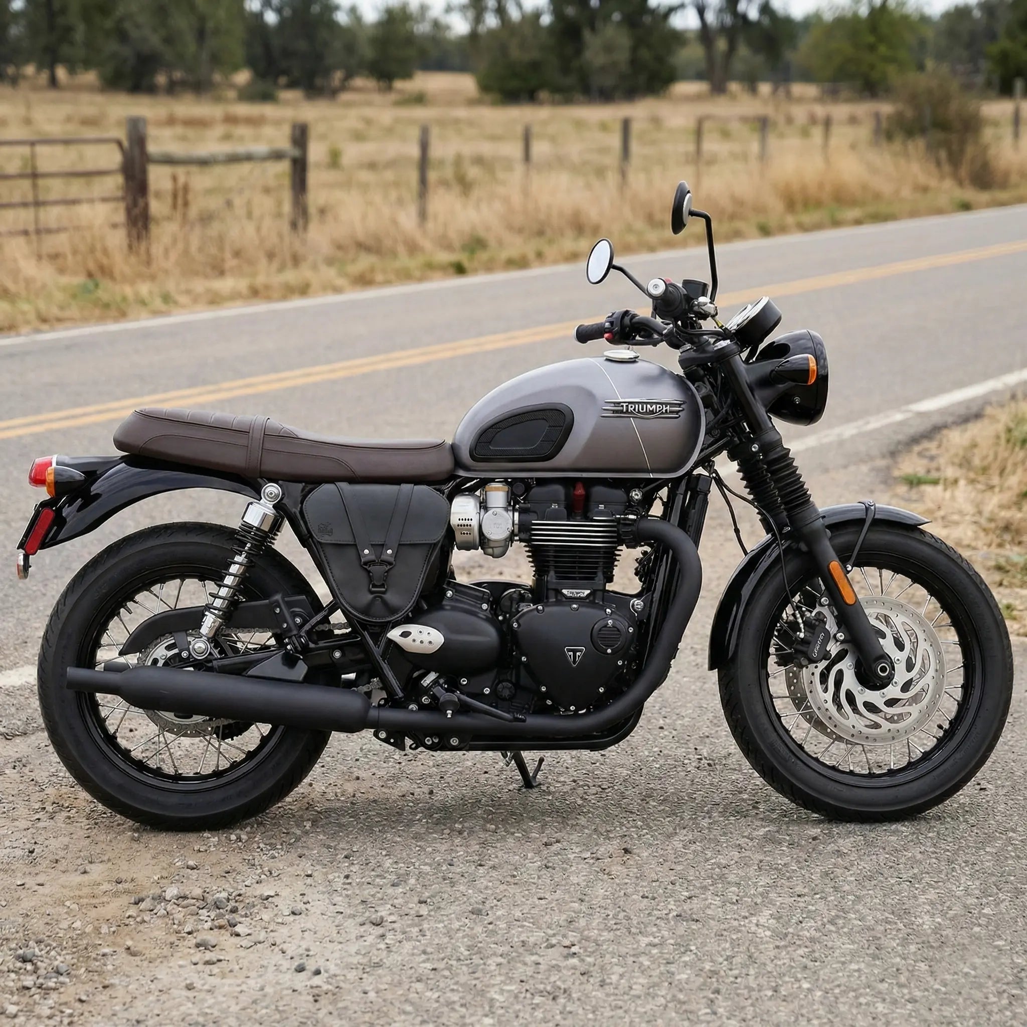 Triumph Seitendeckel-Solotasche - TSB04