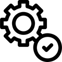 Mounting Installation Icon logo